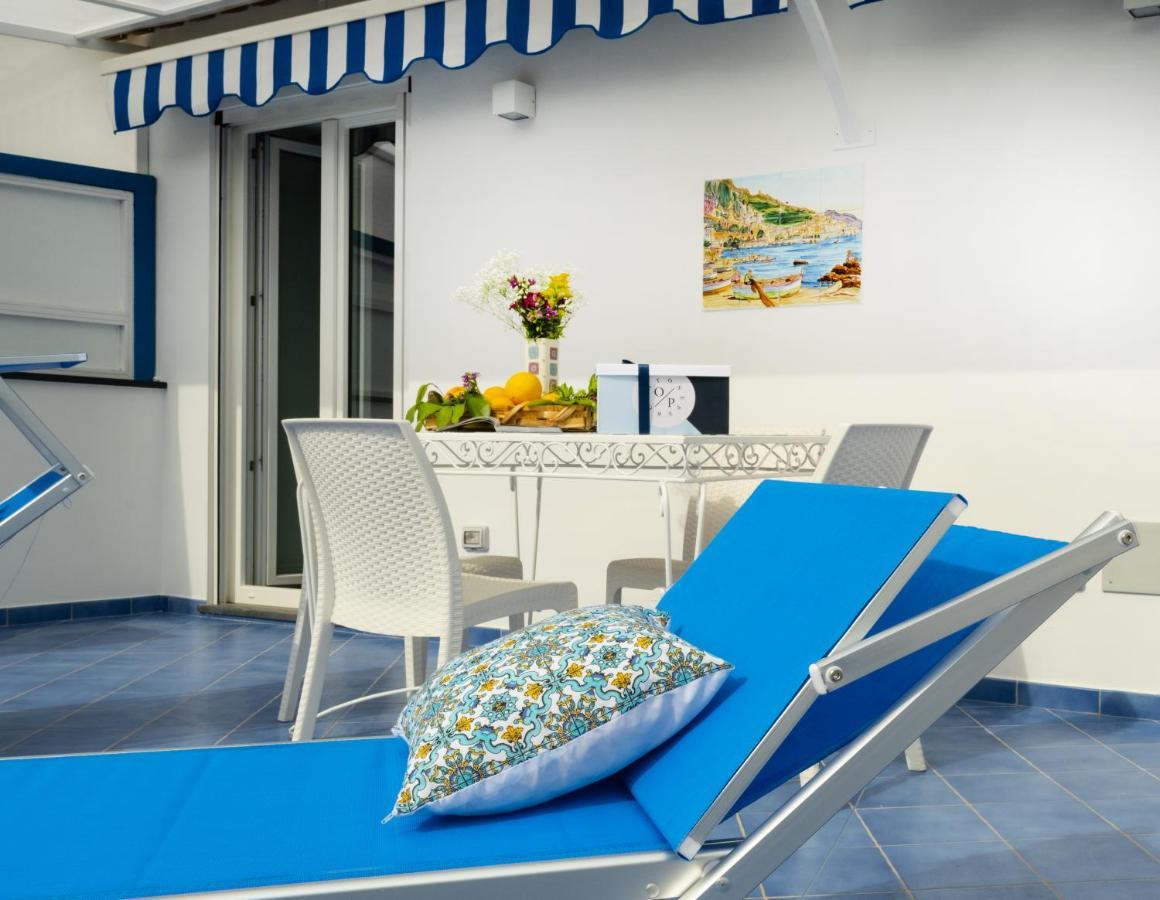 Grecale - Amazing Apartment With Patio And Sea View Maiori Exterior foto